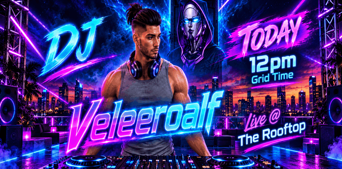 DJ Veleeroalf at Rooftop